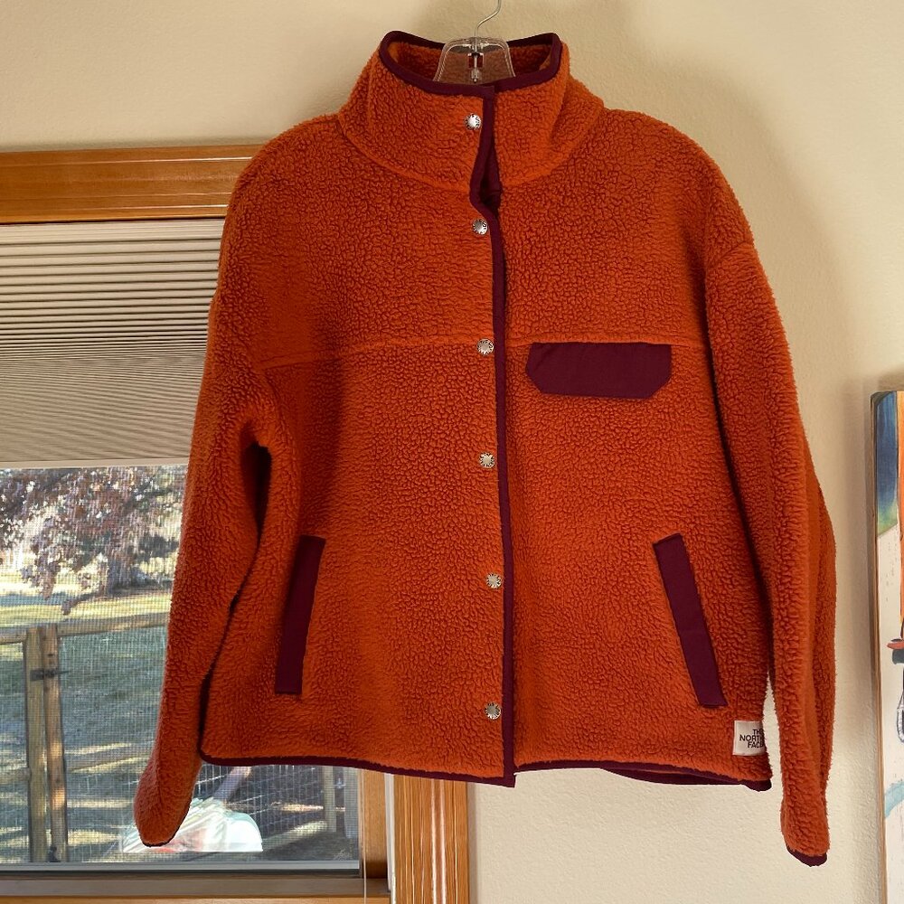 North Face Fleece Jacket - Burnt Orange
